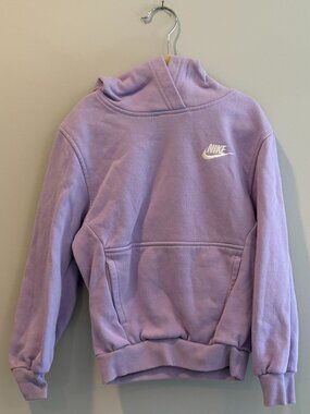 Nike Girls Purple Hoodie - Size XS (ages 6-8) - Like New!